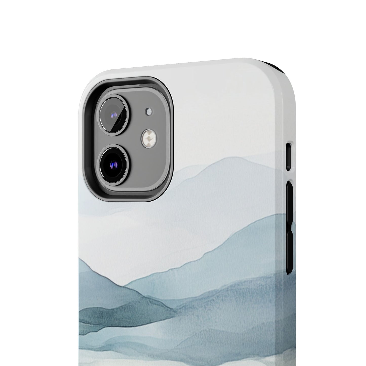 Majestic Mountains | Watercolor Mountain Scene Tough Phone Case