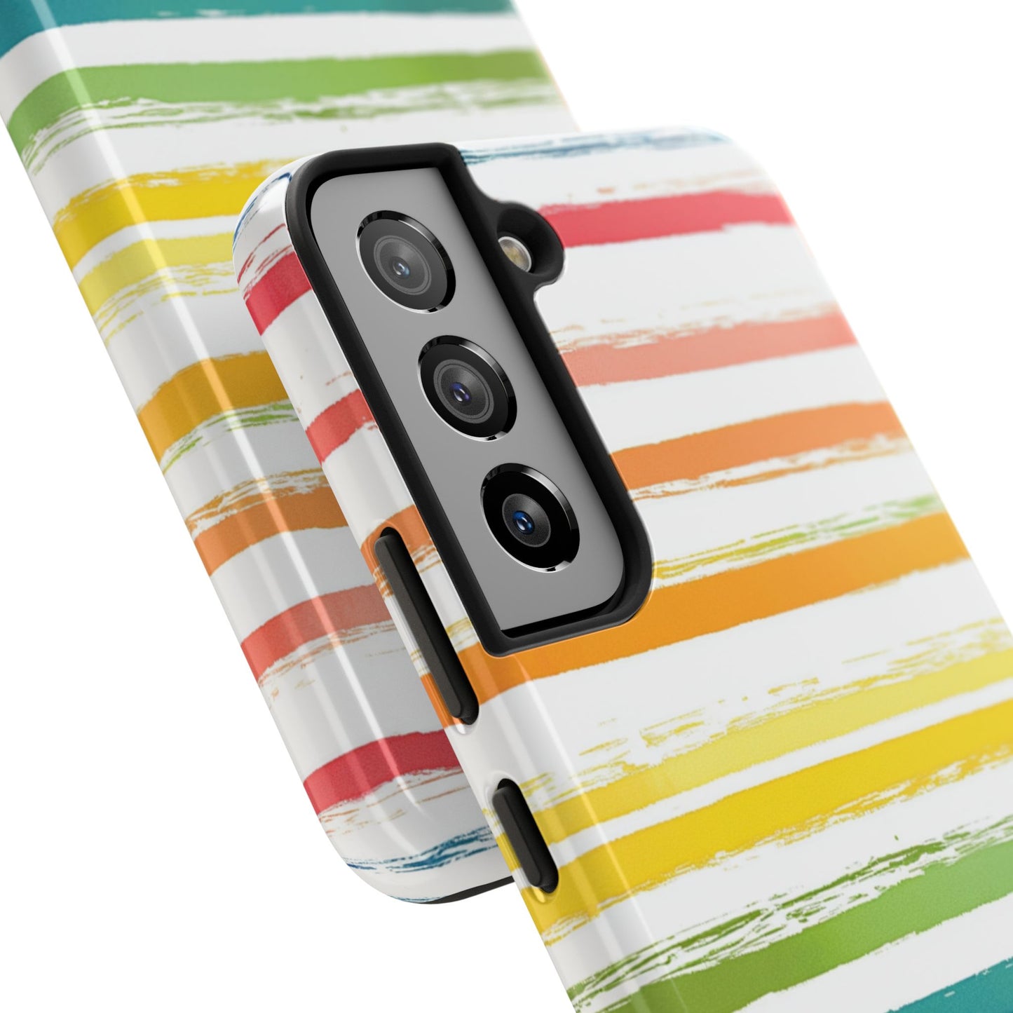Vibrant Lines | Rainbow Stripes Phone Case