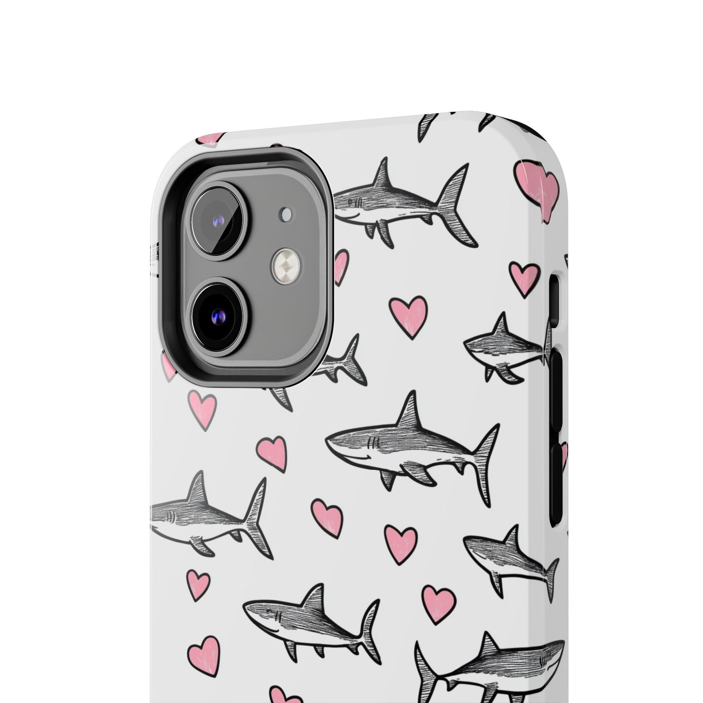 Animal Instinct | Shark Love Tough Phone Case