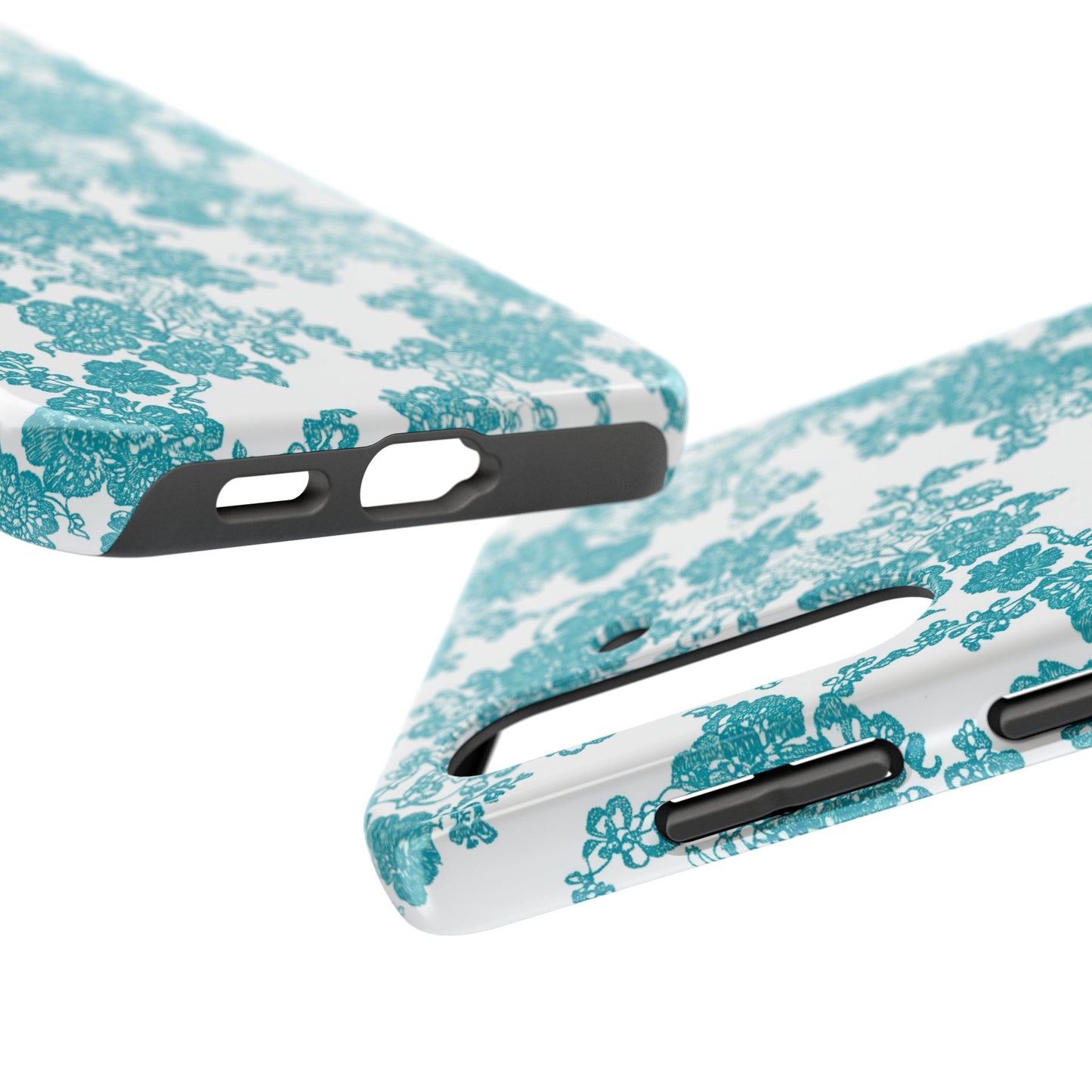 Boho Bliss | Teal on White Lace