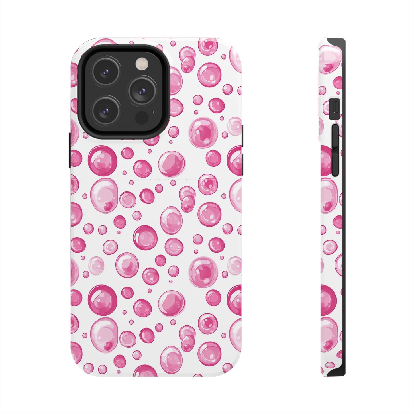 Trendy Spots | Pink Bubbles Phone Case