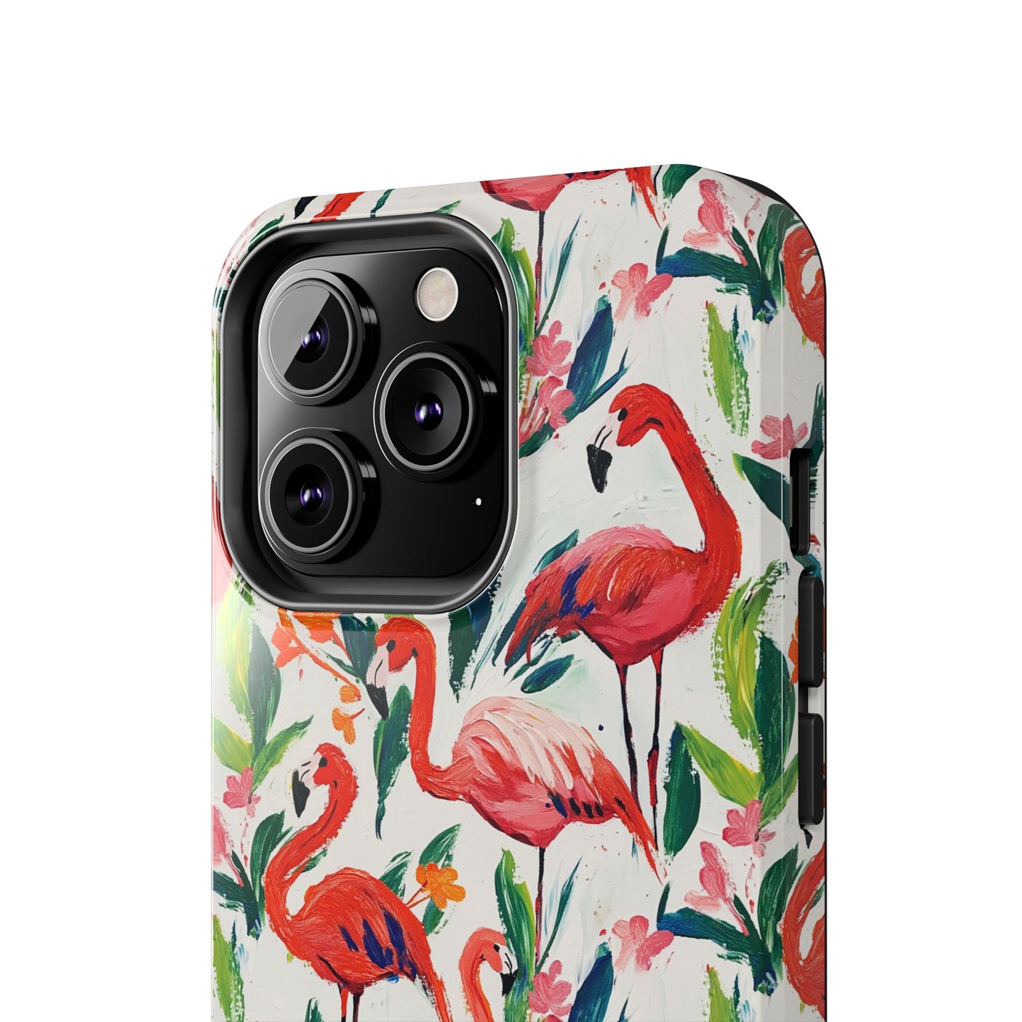 Animal Instinct | Flamingos Tough Phone Case
