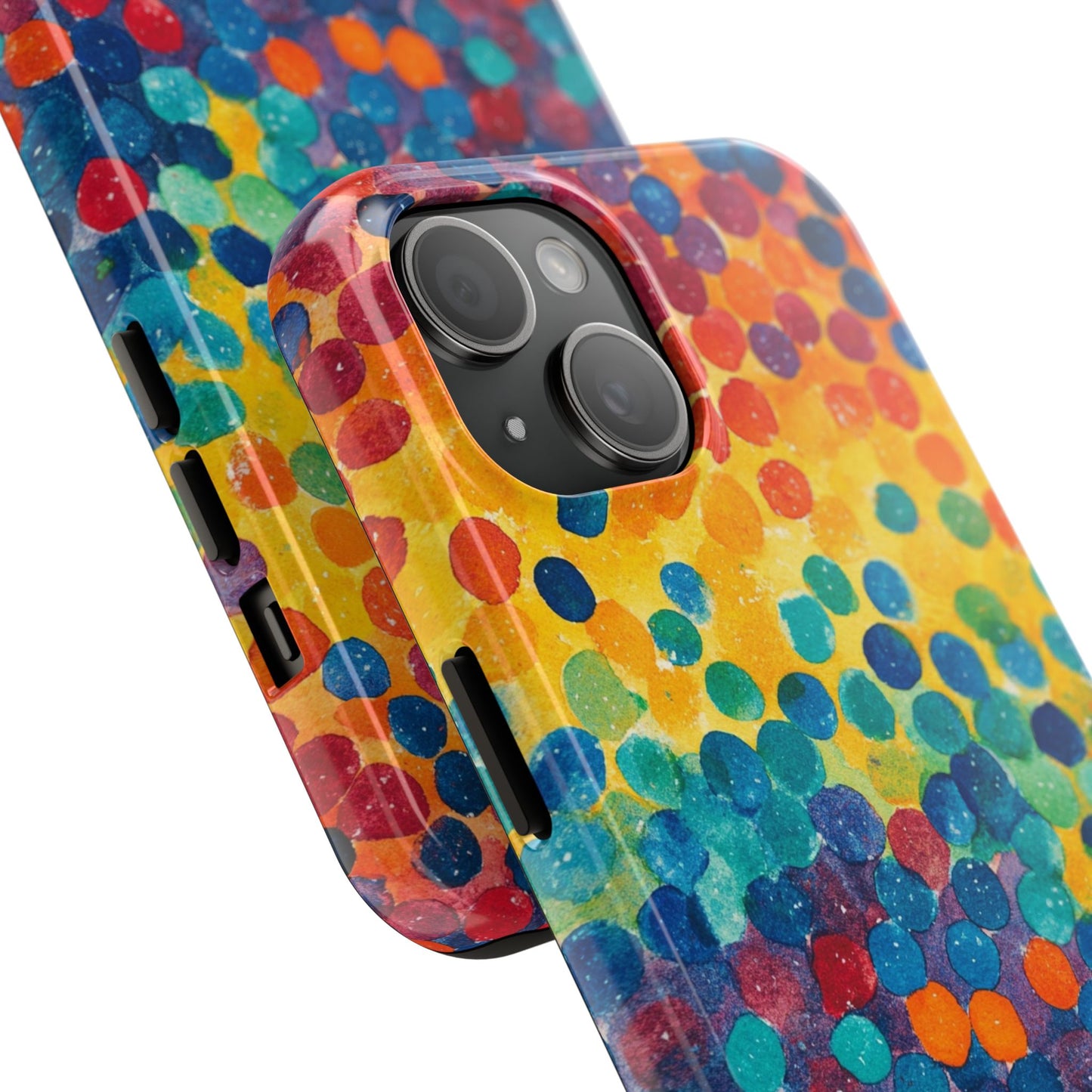 Trendy Spots | Rainbow Polka Dots Phone Case