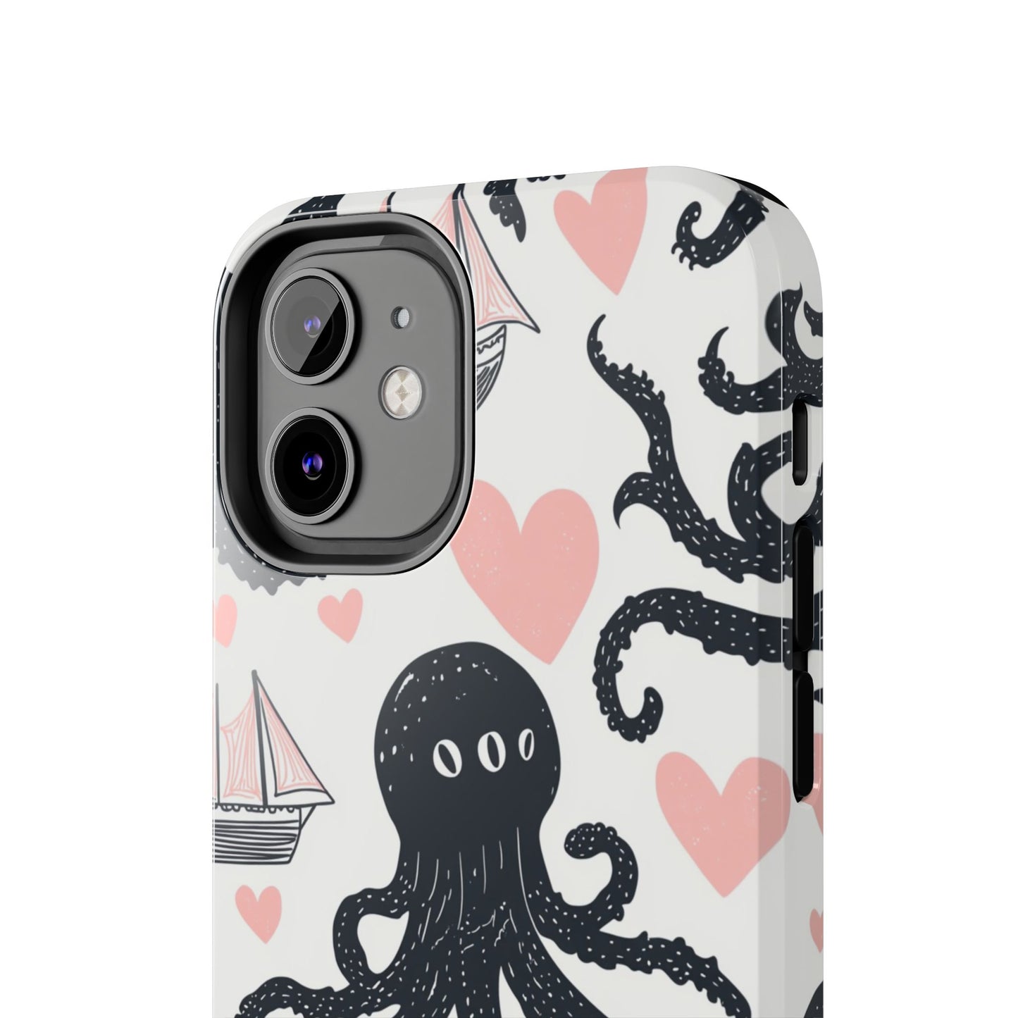Quirky Chic | Kraken Boat Love Tough Phone Case