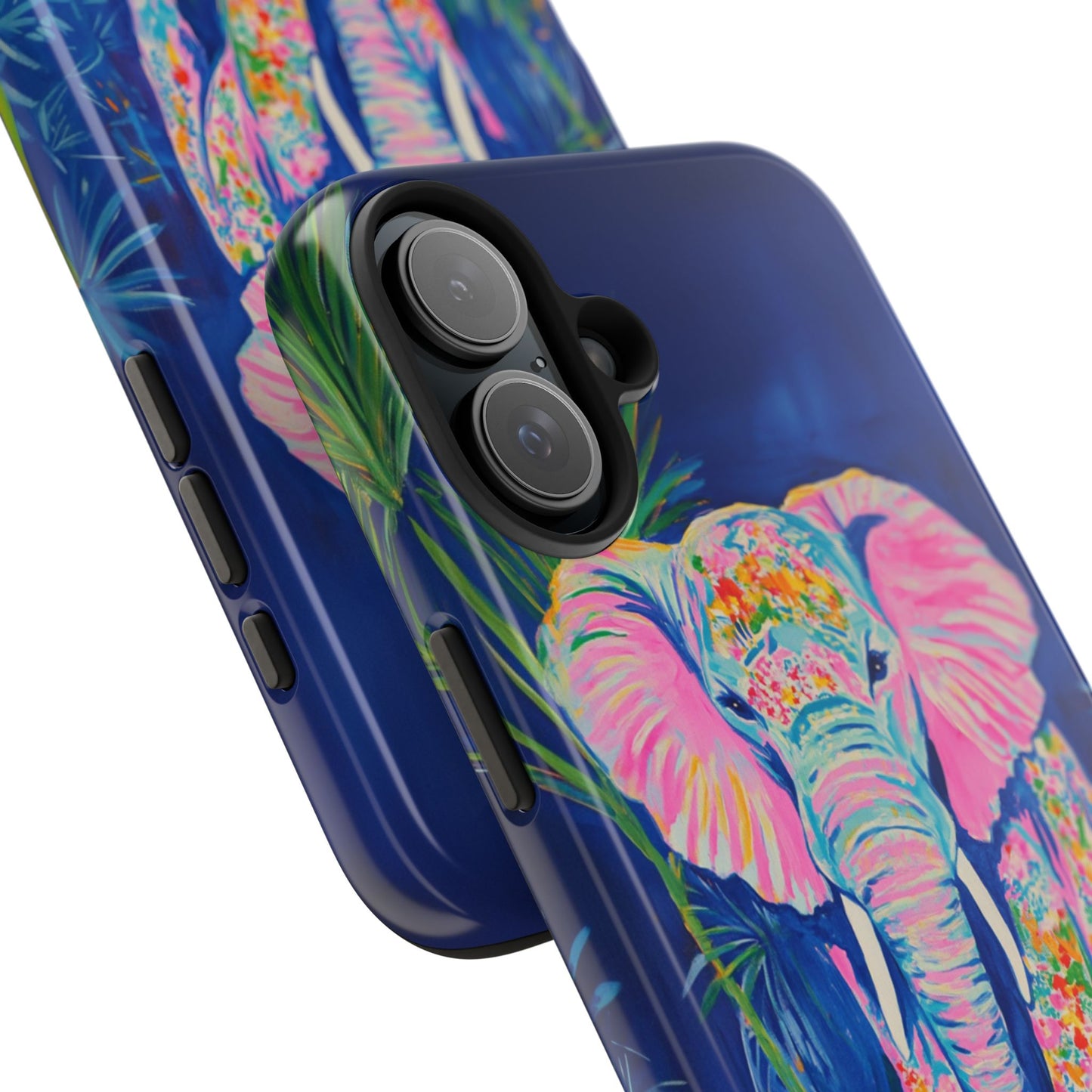 Animal Instinct | Vibrant Elephant Tough Phone Case