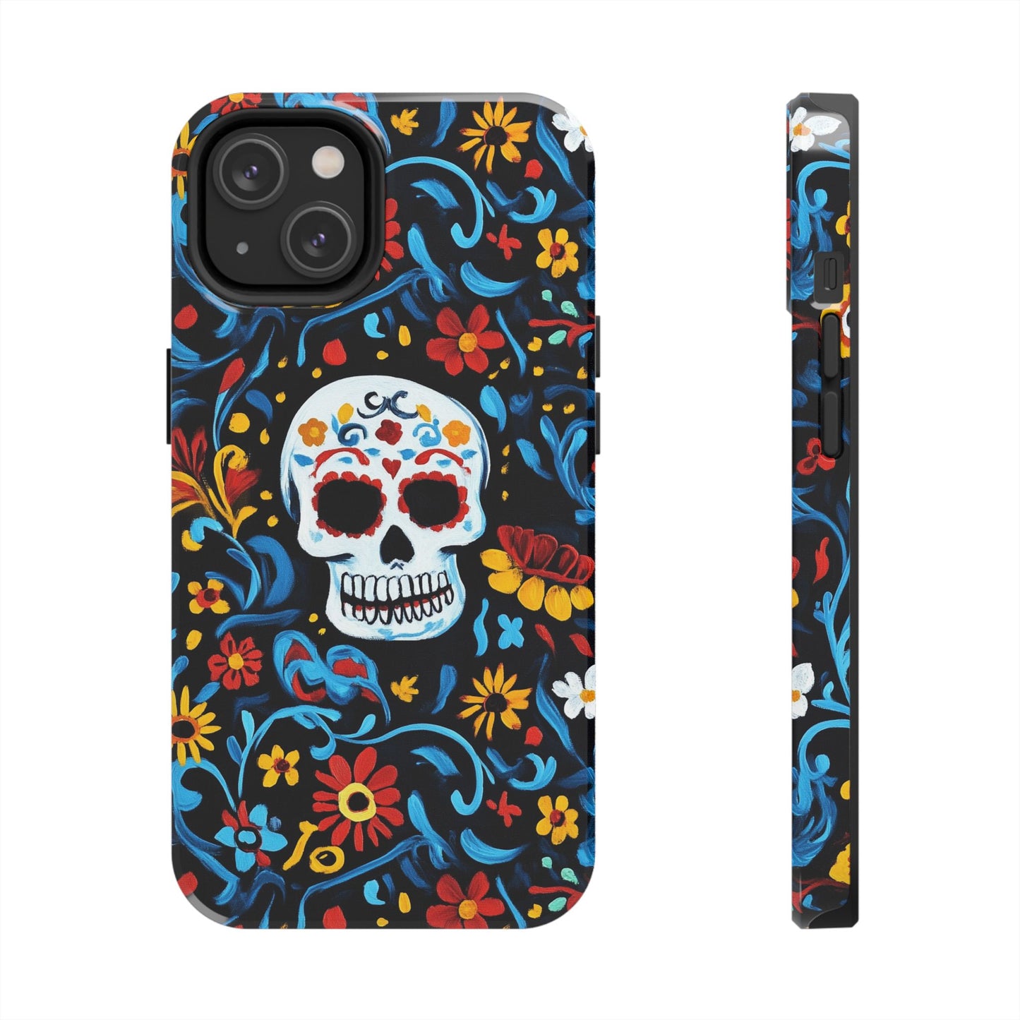 Mexicana de Corazon | Day of the Dead Tough Phone Case, Sugar Skull