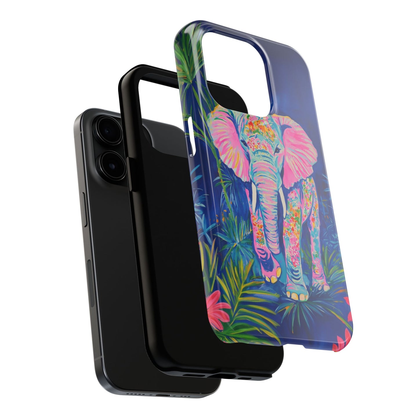 Animal Instinct | Vibrant Elephant Tough Phone Case