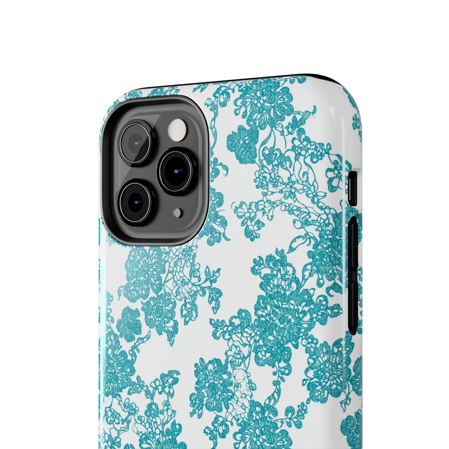 Boho Bliss | Teal on White Lace