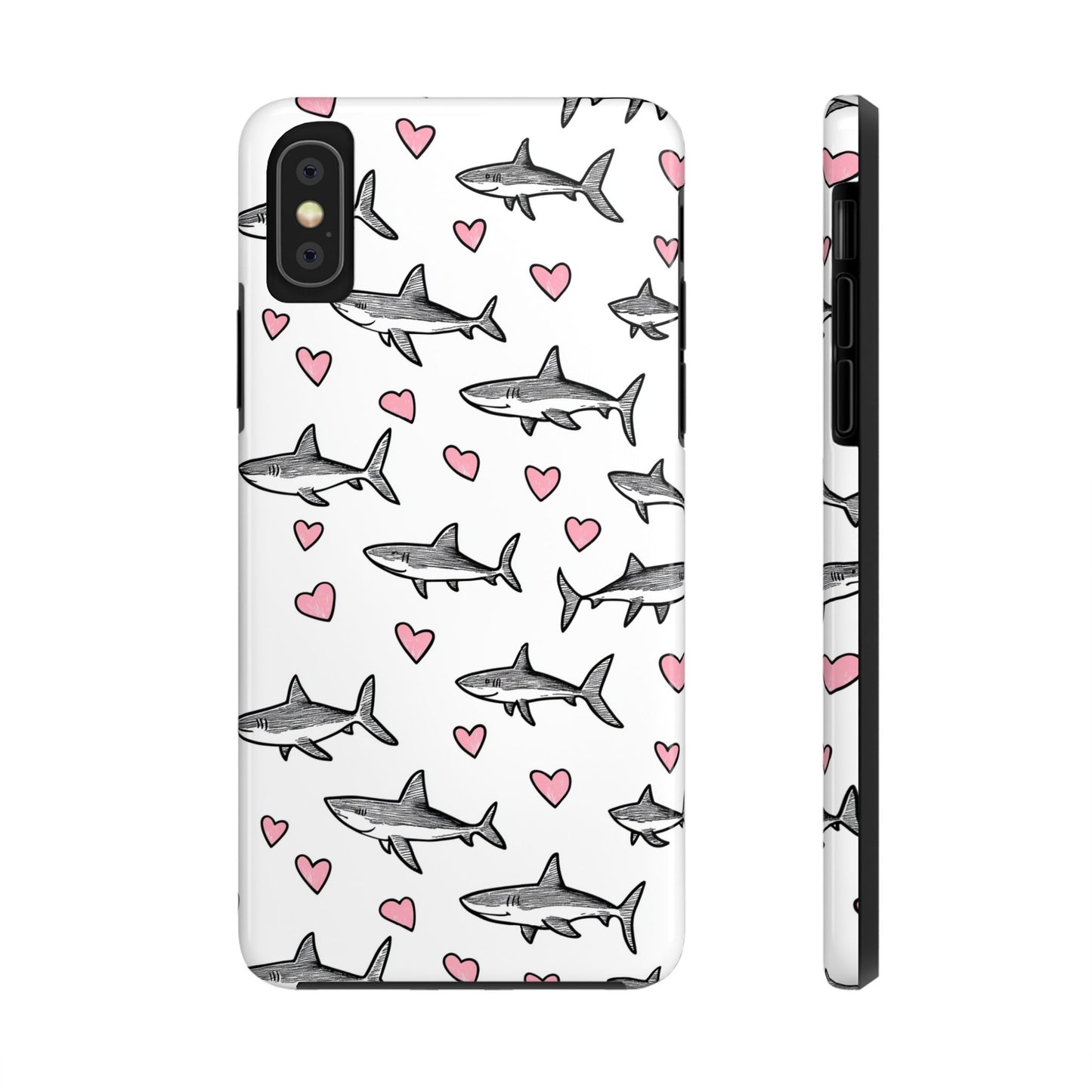 Animal Instinct | Shark Love Tough Phone Case