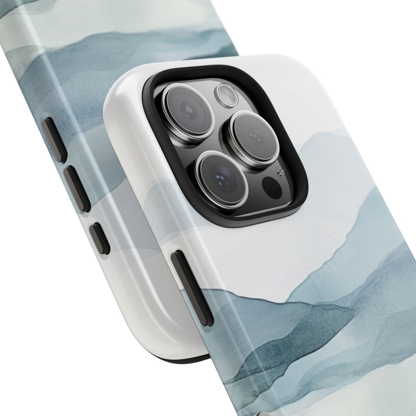 Majestic Mountains | Watercolor Mountain Scene Tough Phone Case