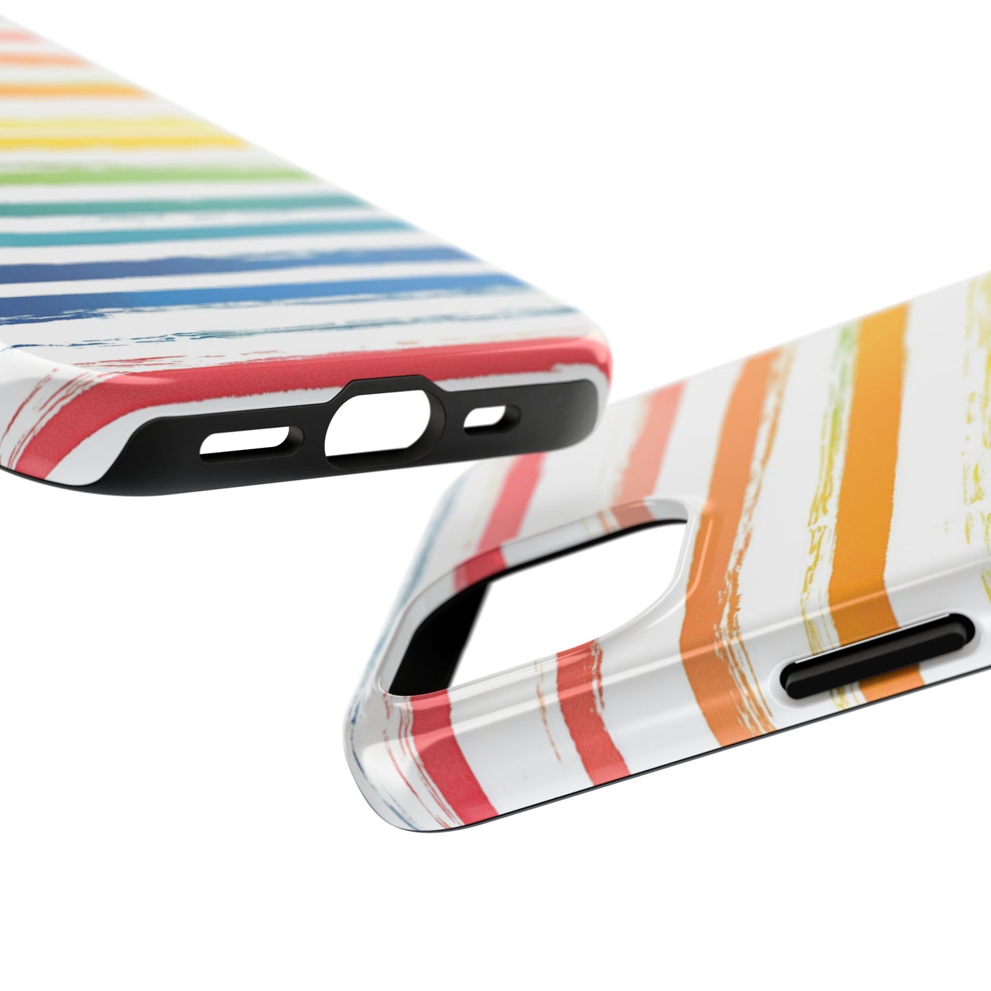 Vibrant Lines | Rainbow Stripes Phone Case