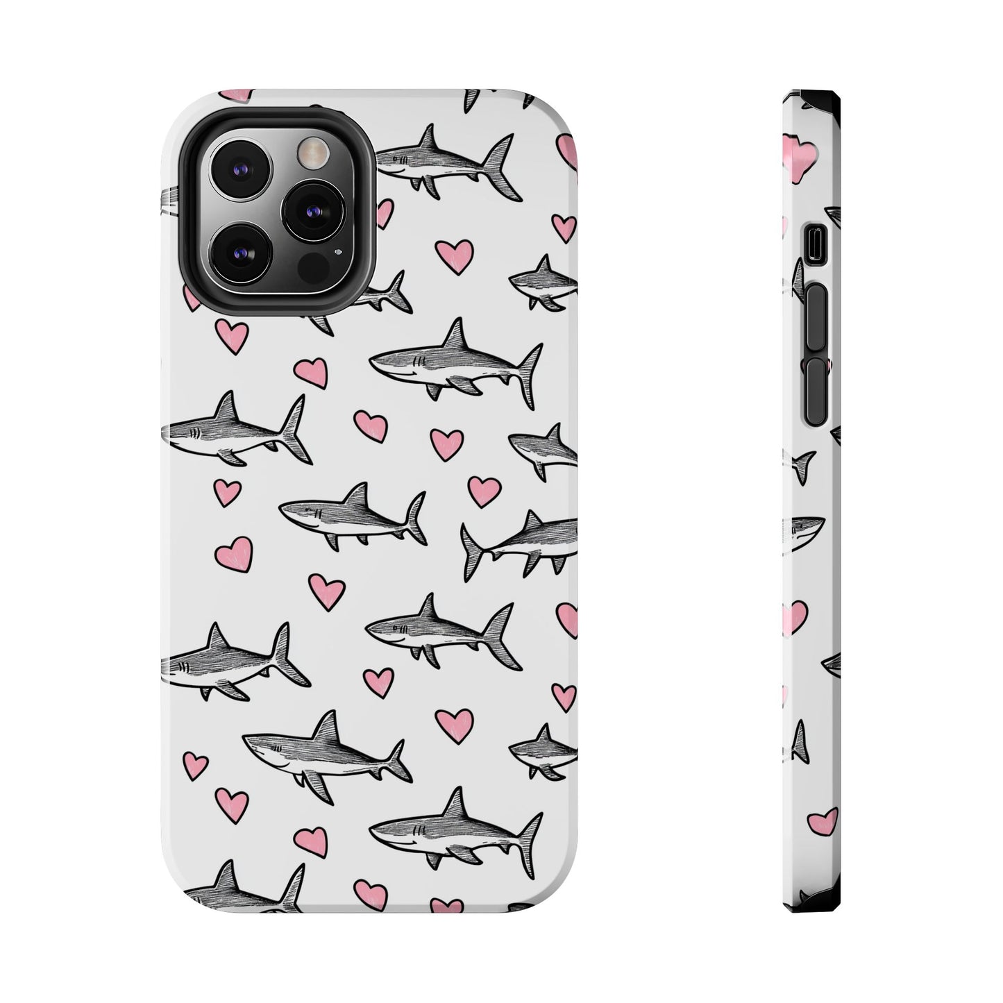 Animal Instinct | Shark Love Tough Phone Case