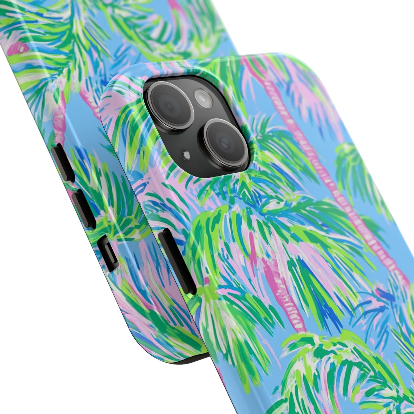 Nature Lover | Colorful Painted Palm Trees Phone Case