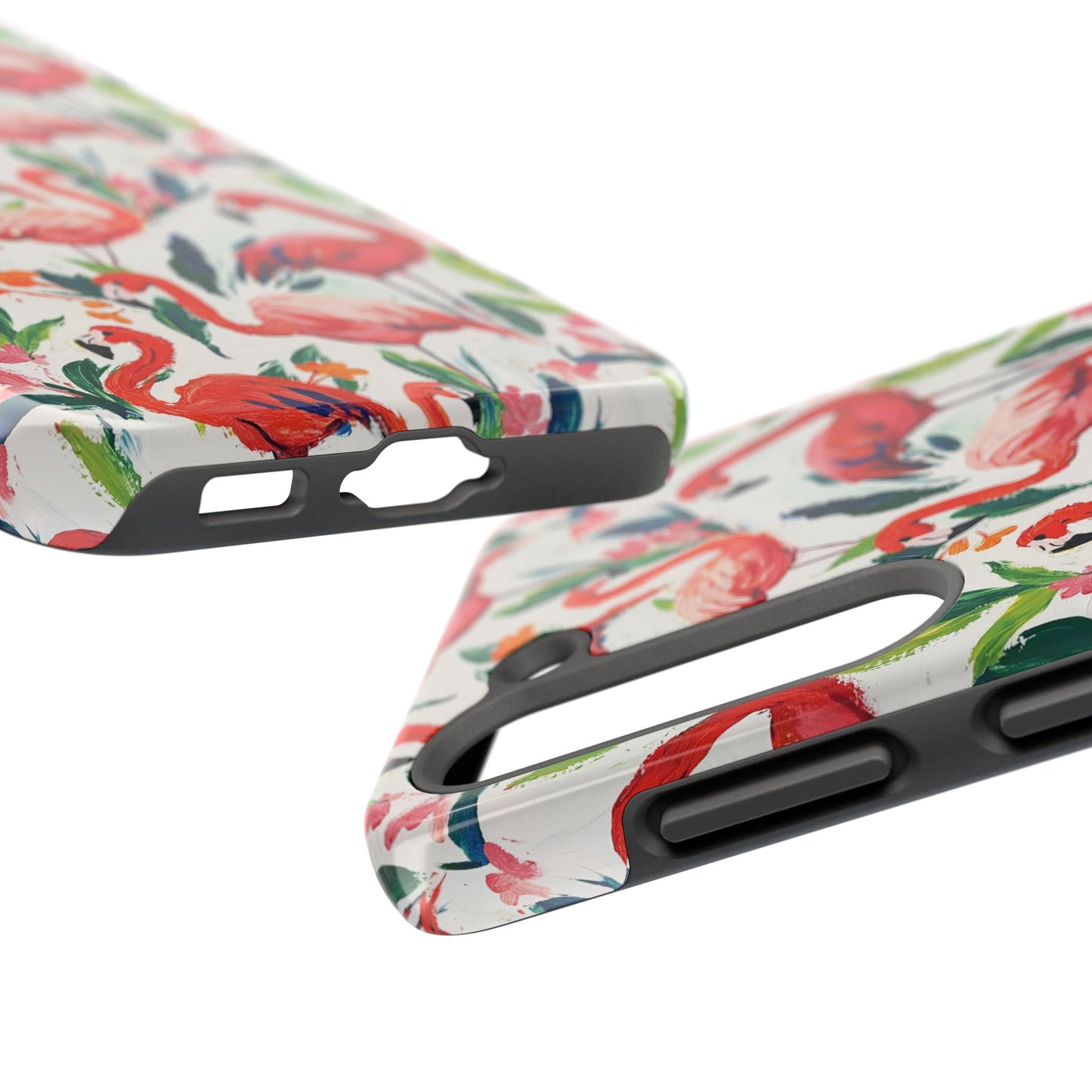 Animal Instinct | Flamingos Tough Phone Case