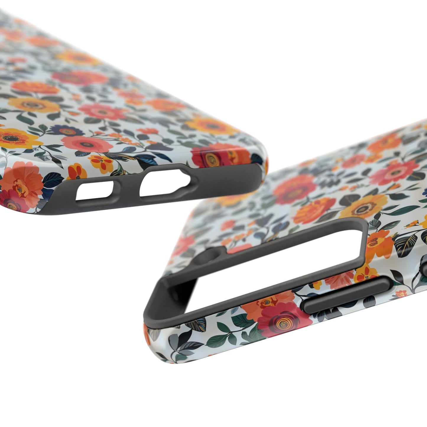 In Bloom | Small Colorful Flowers Tough Phone Cases
