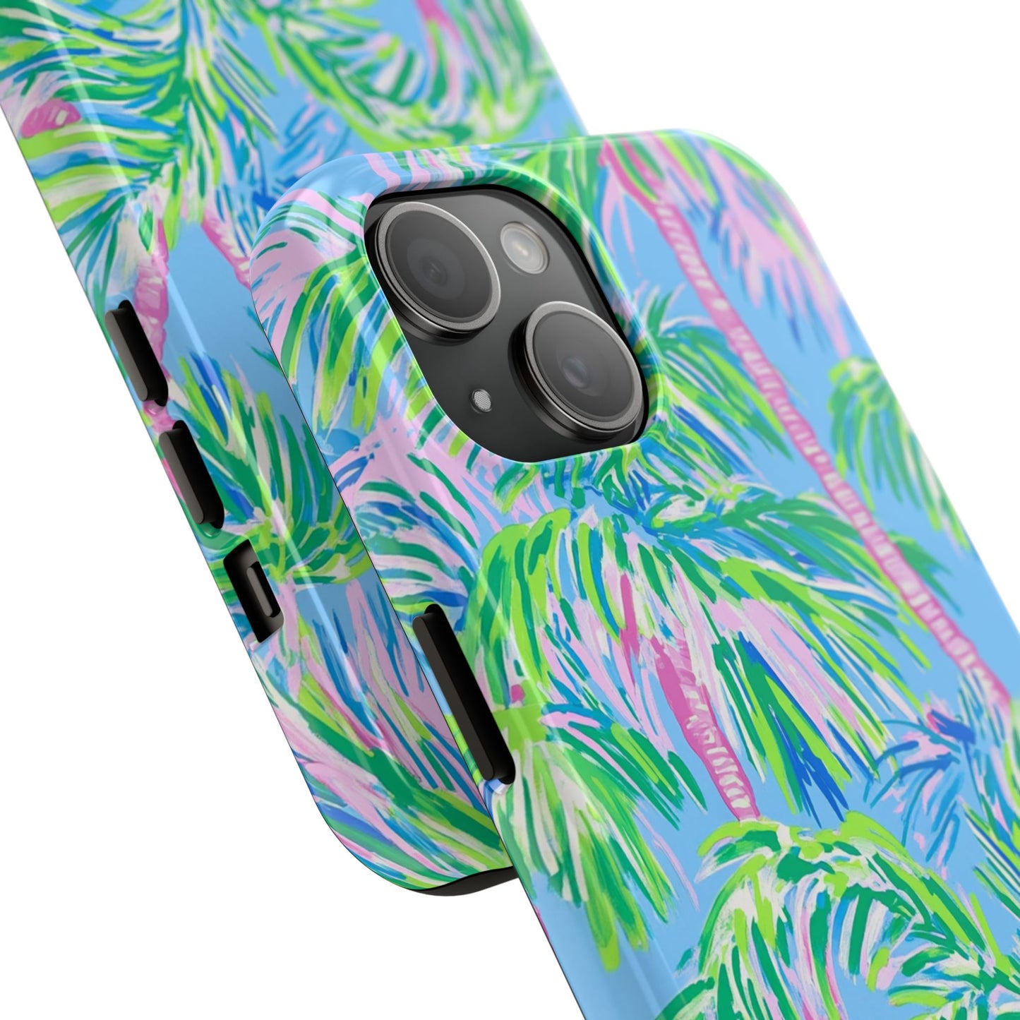 Nature Lover | Colorful Painted Palm Trees Phone Case