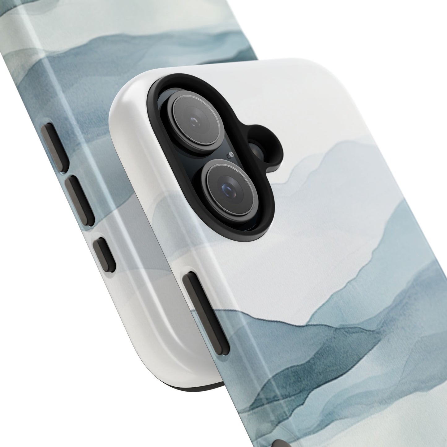 Majestic Mountains | Watercolor Mountain Scene Tough Phone Case