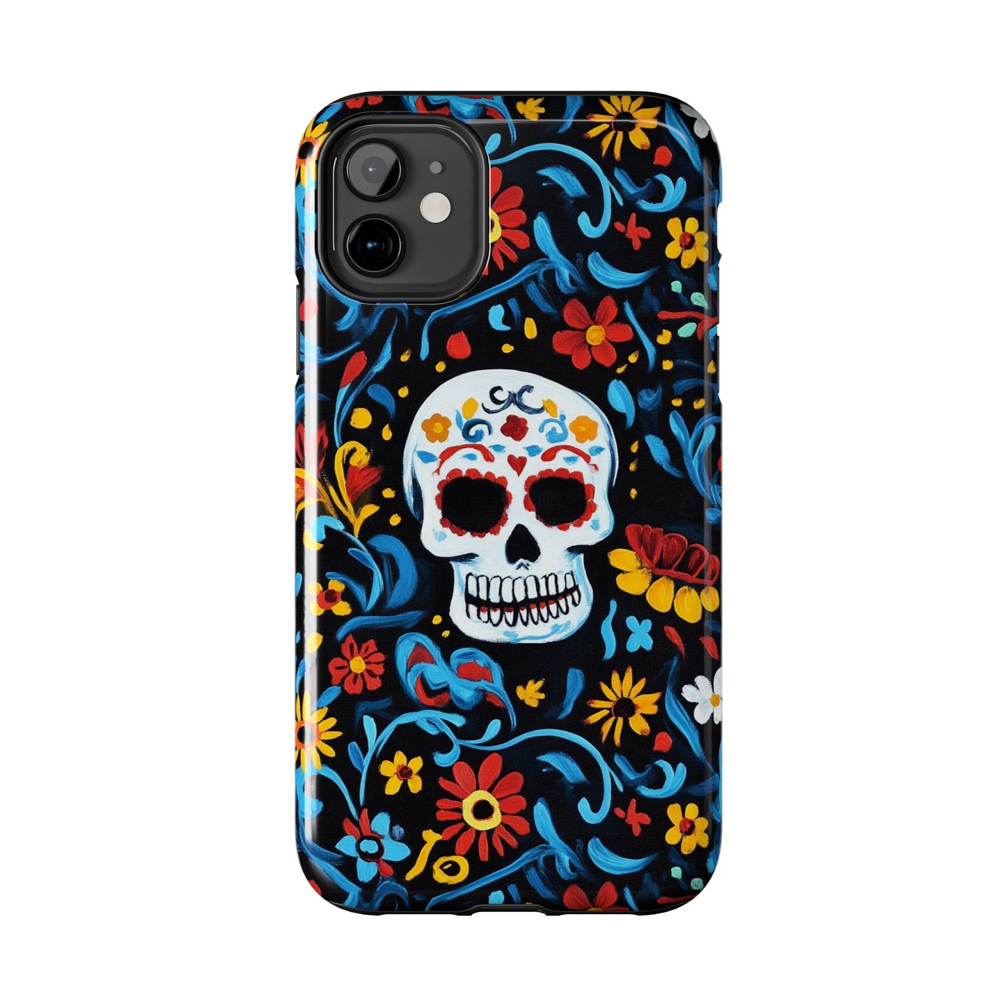 Mexicana de Corazon | Day of the Dead Tough Phone Case, Sugar Skull