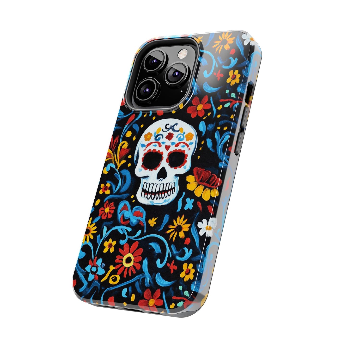 Mexicana de Corazon | Day of the Dead Tough Phone Case, Sugar Skull