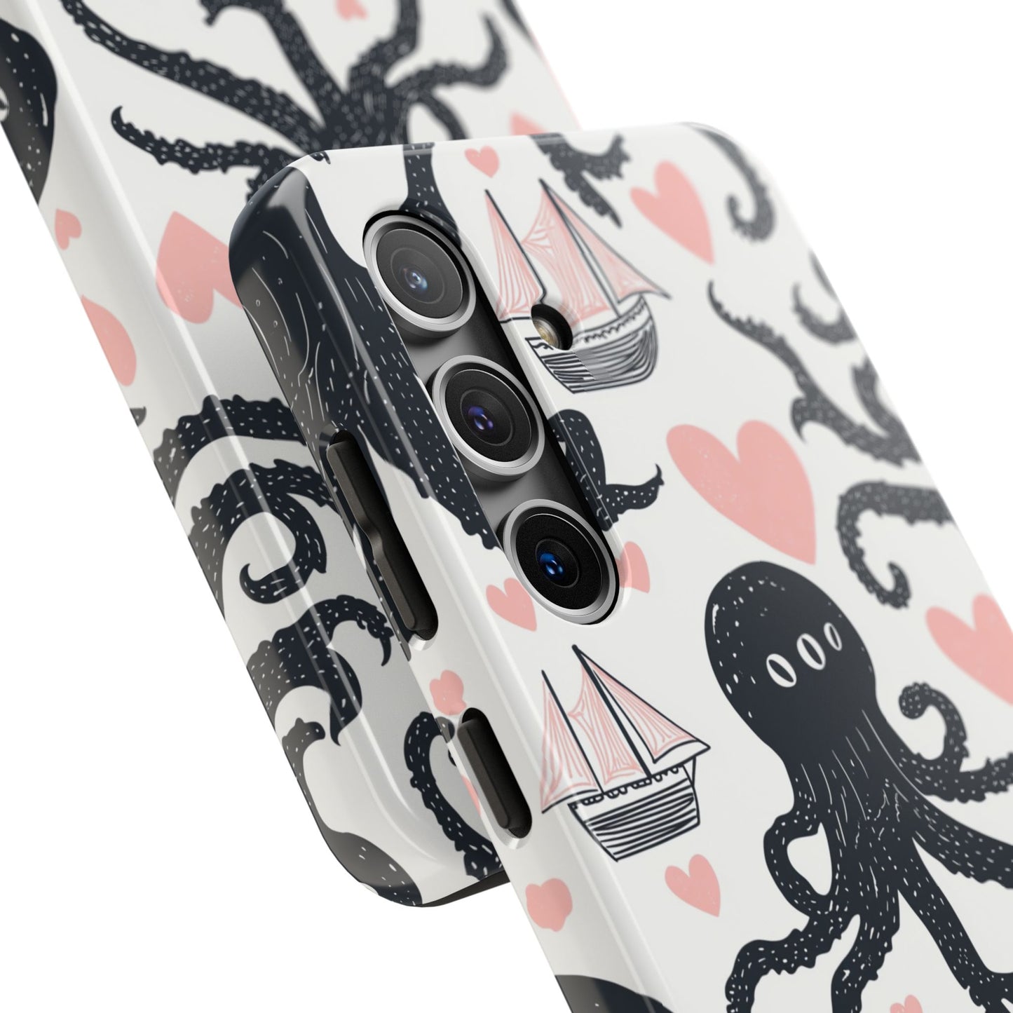 Quirky Chic | Kraken Boat Love Tough Phone Case