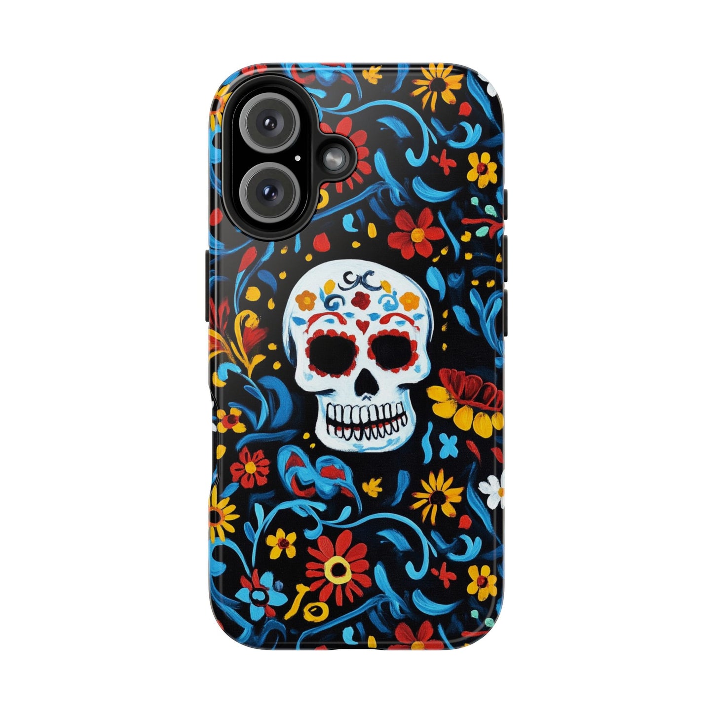 Mexicana de Corazon | Day of the Dead Tough Phone Case, Sugar Skull
