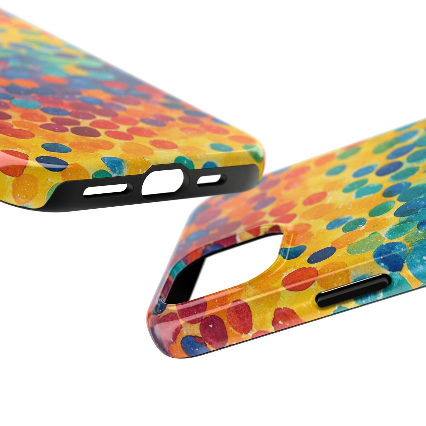 Trendy Spots | Rainbow Polka Dots Phone Case