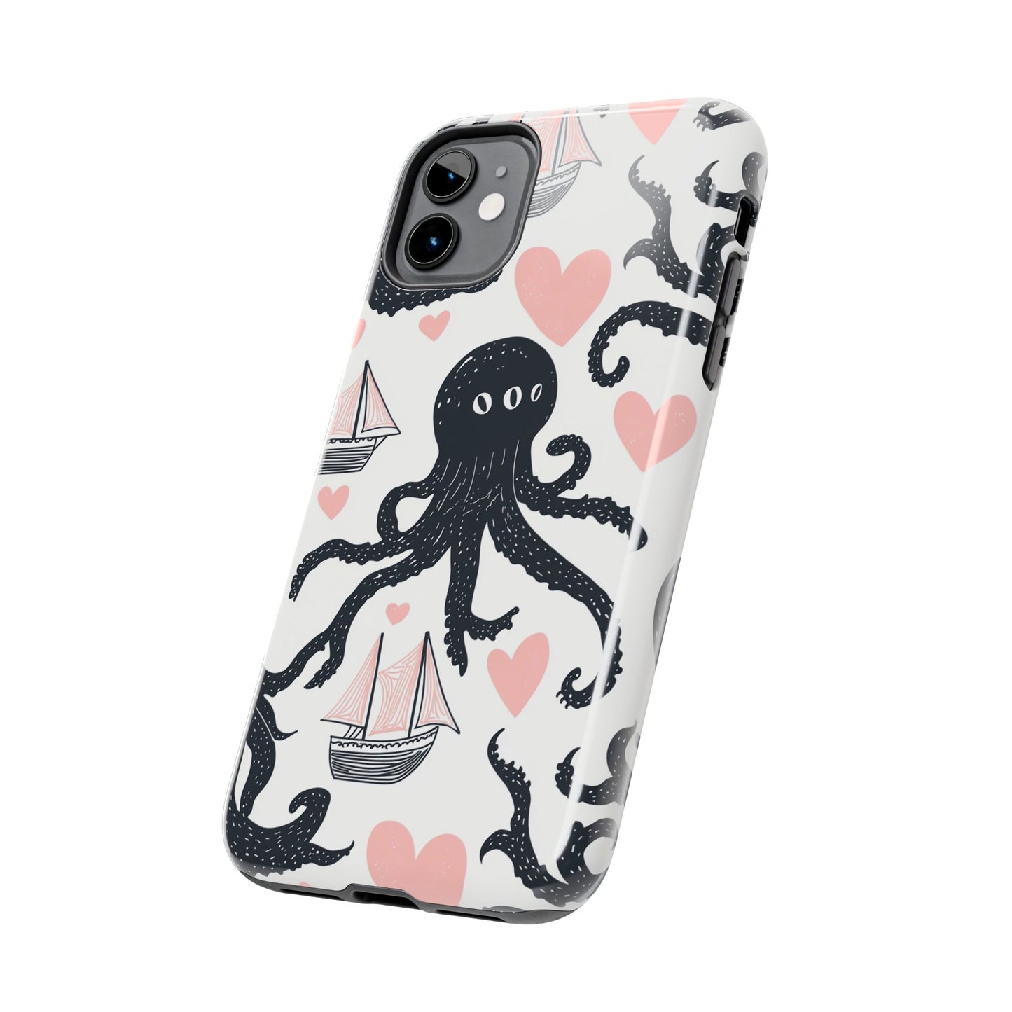 Quirky Chic | Kraken Boat Love Tough Phone Case
