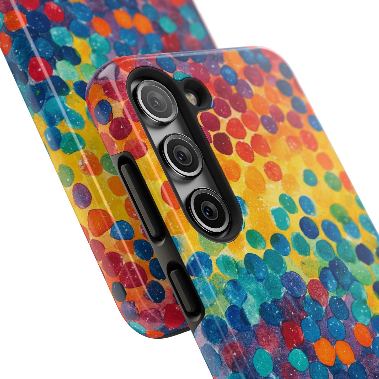 Trendy Spots | Rainbow Polka Dots Phone Case