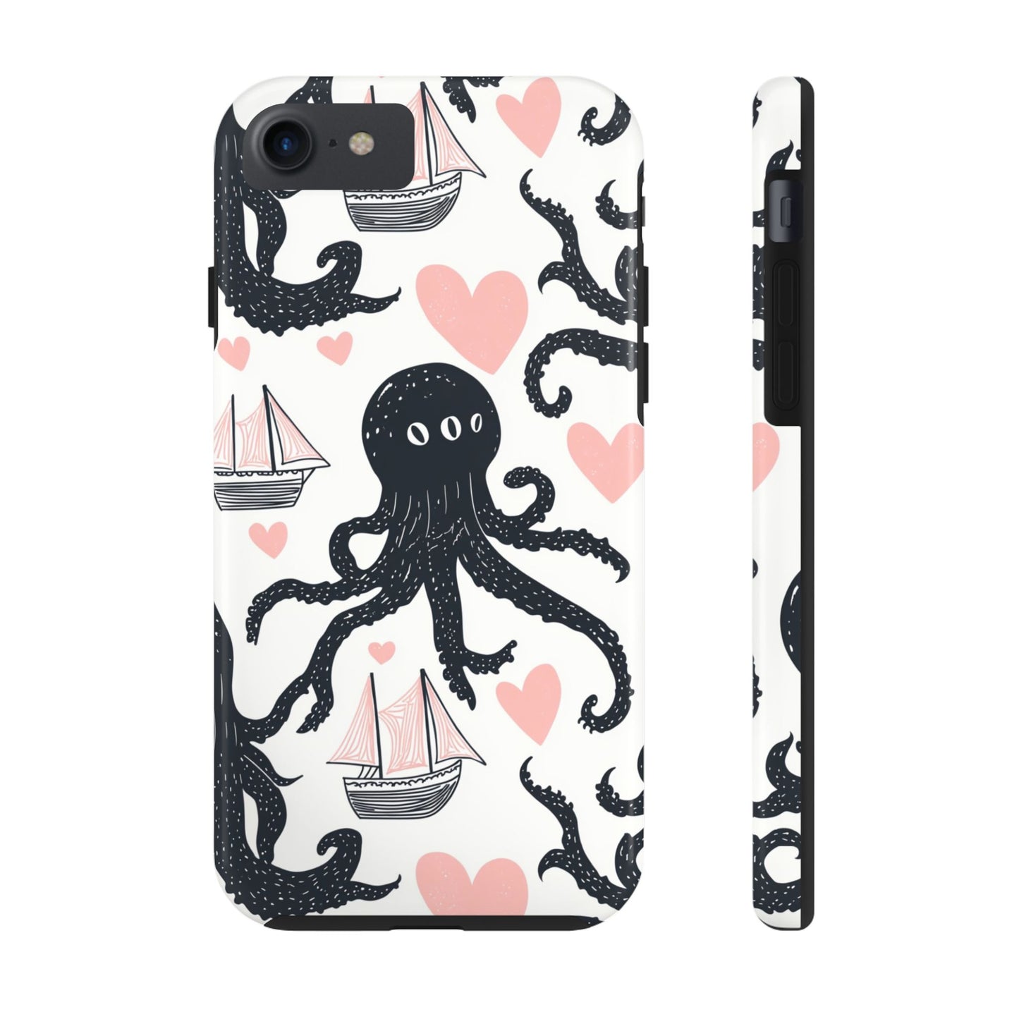 Quirky Chic | Kraken Boat Love Tough Phone Case