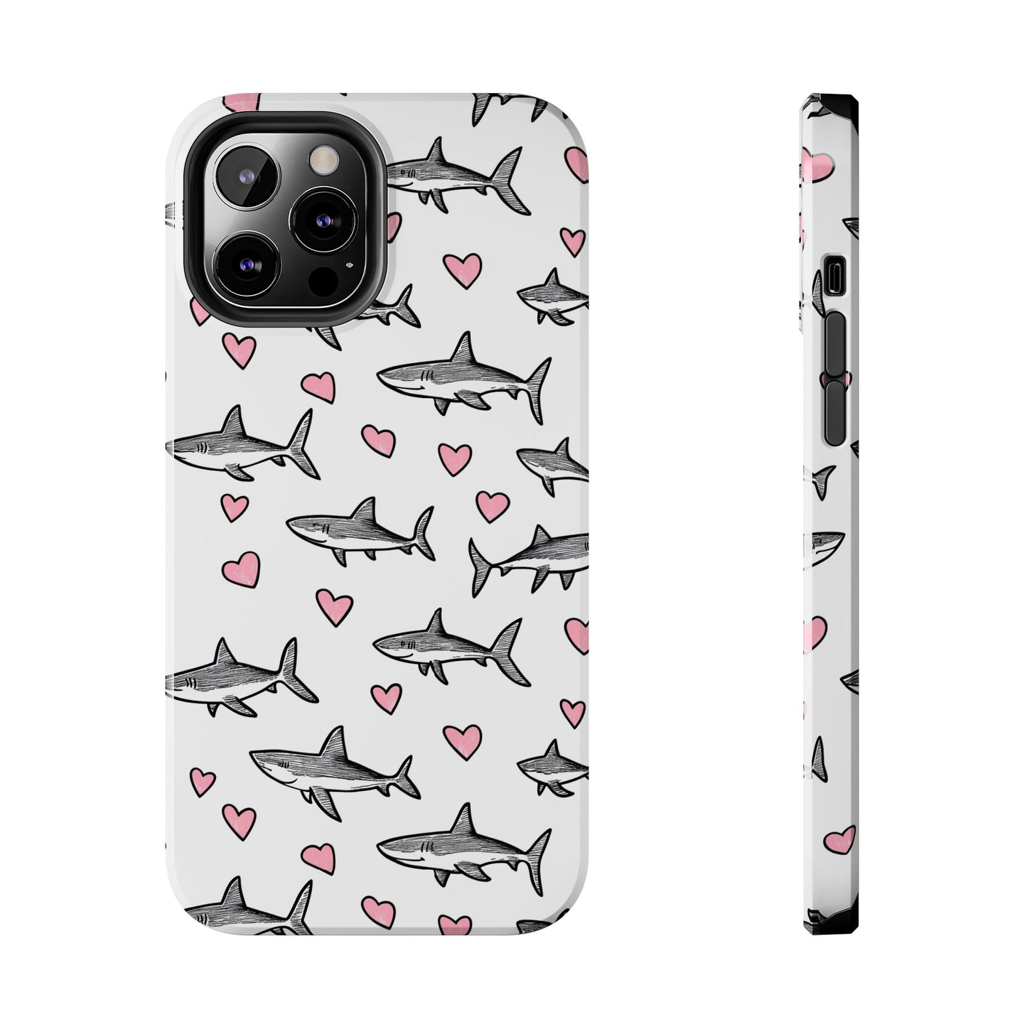 Animal Instinct | Shark Love Tough Phone Case