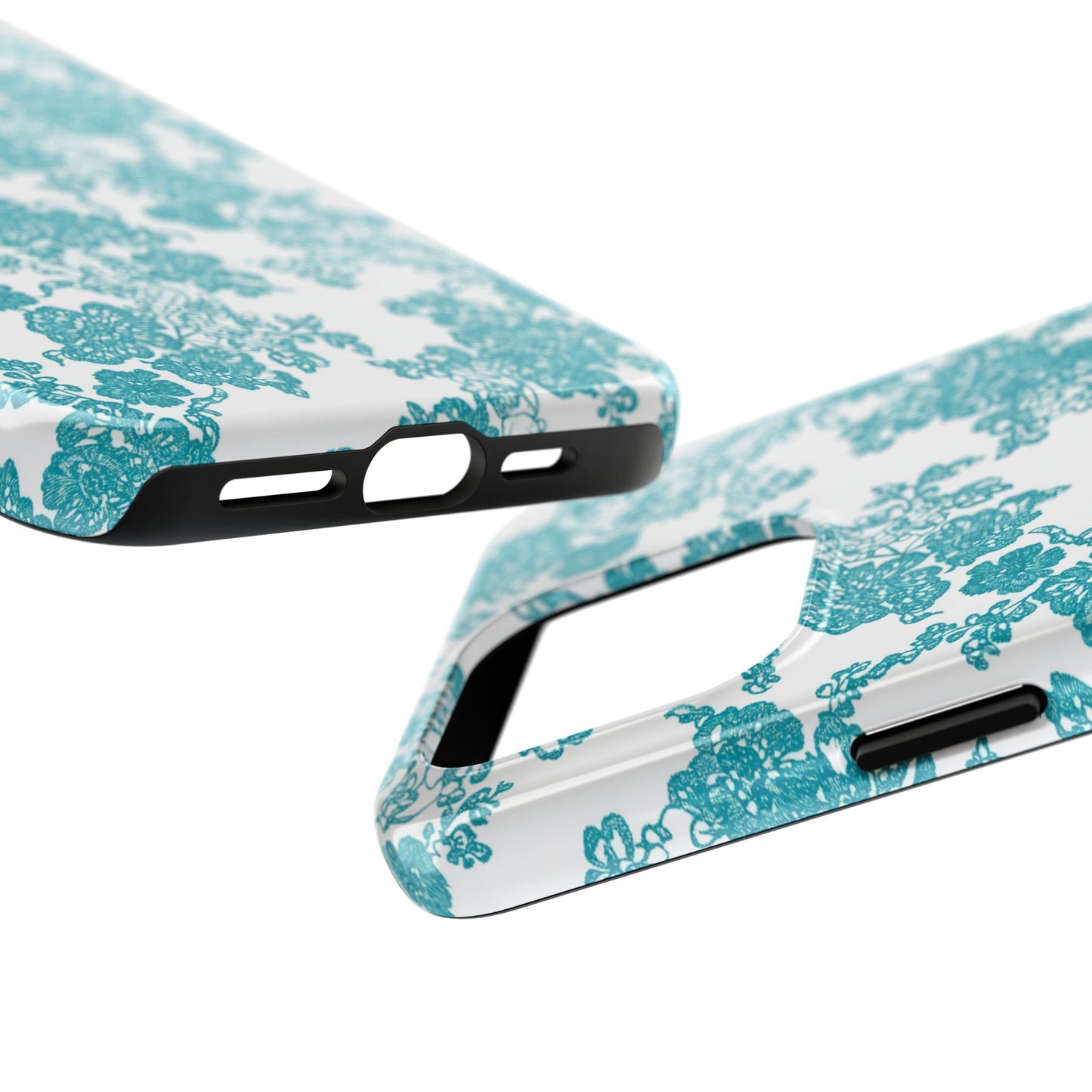 Boho Bliss | Teal on White Lace