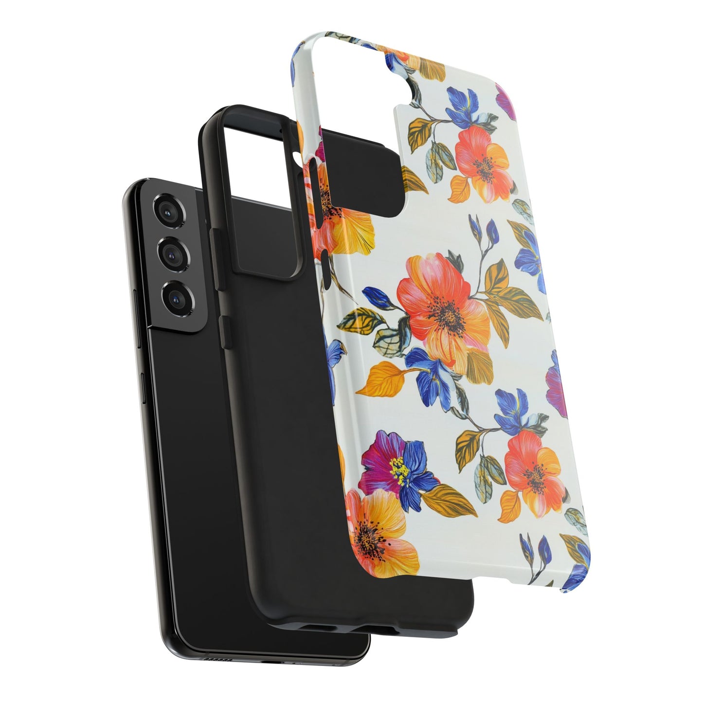 In Bloom | Colorful Florals Tough Phone Cases