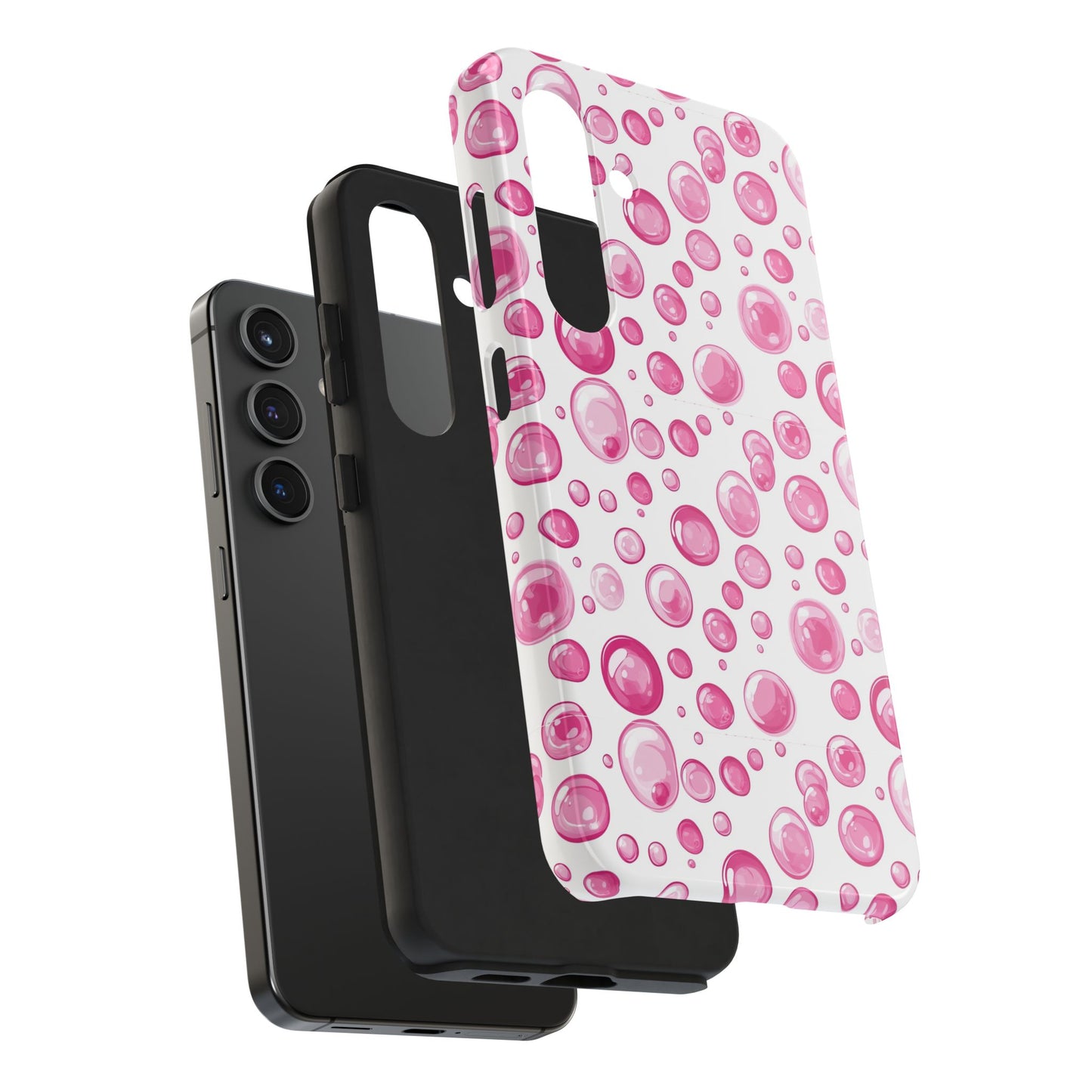 Trendy Spots | Pink Bubbles Phone Case