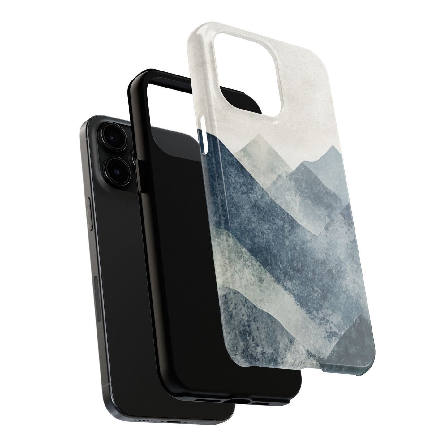 Majestic Mountains | Geometric Mountain Tough Phone Case