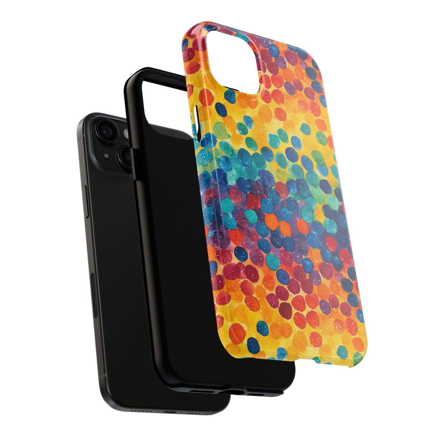 Trendy Spots | Rainbow Polka Dots Phone Case