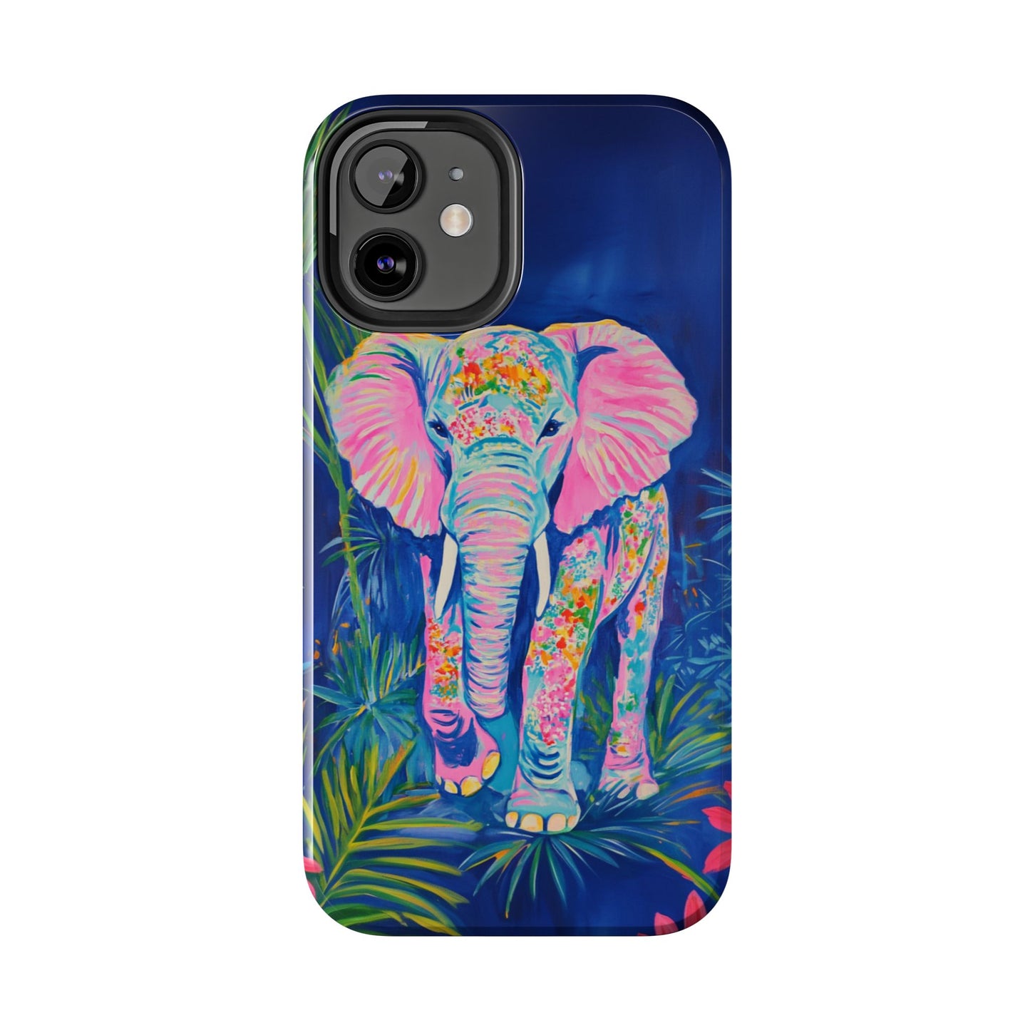 Animal Instinct | Vibrant Elephant Tough Phone Case