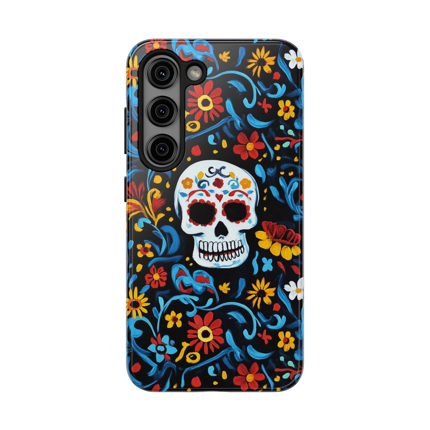 Mexicana de Corazon | Day of the Dead Tough Phone Case, Sugar Skull