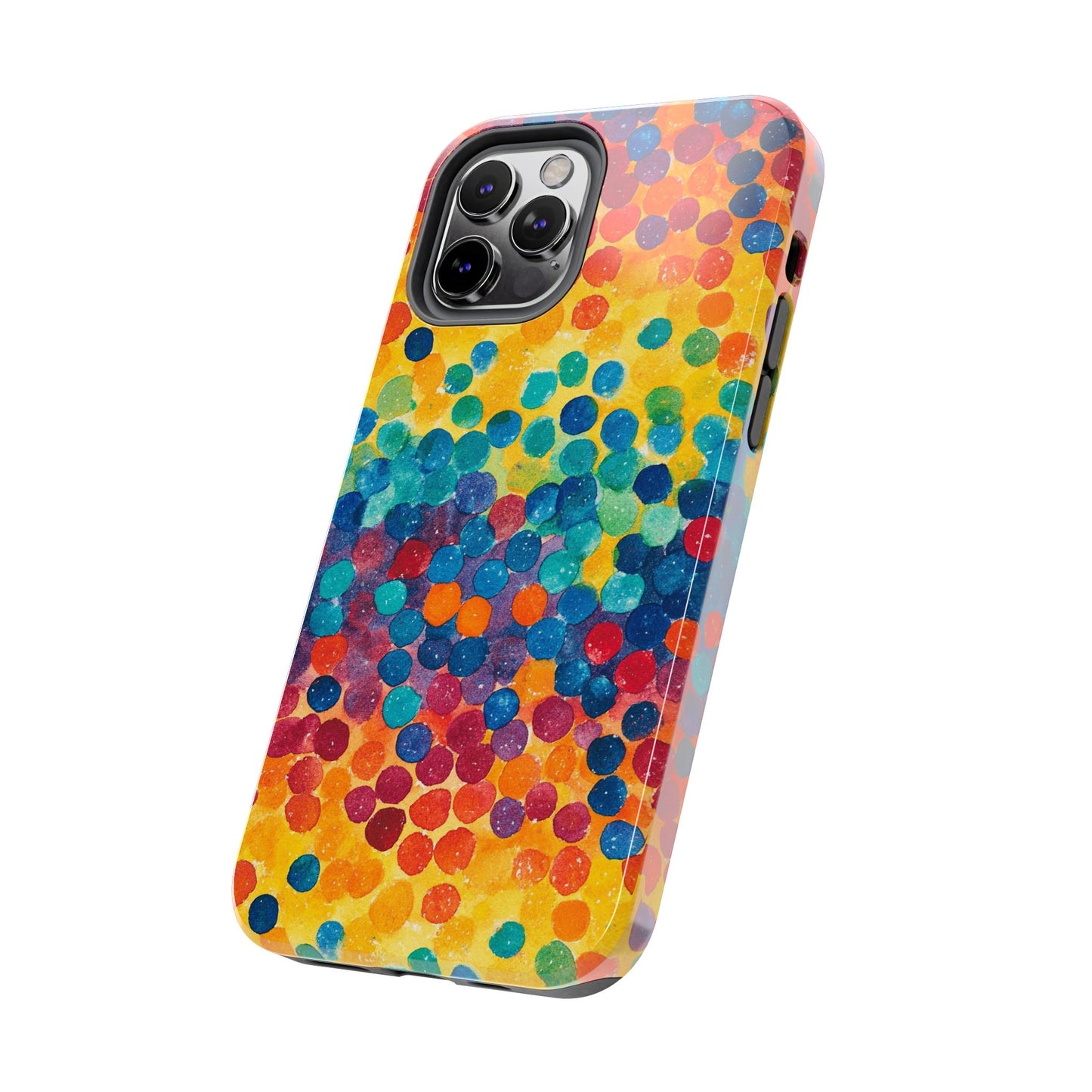 Trendy Spots | Rainbow Polka Dots Phone Case