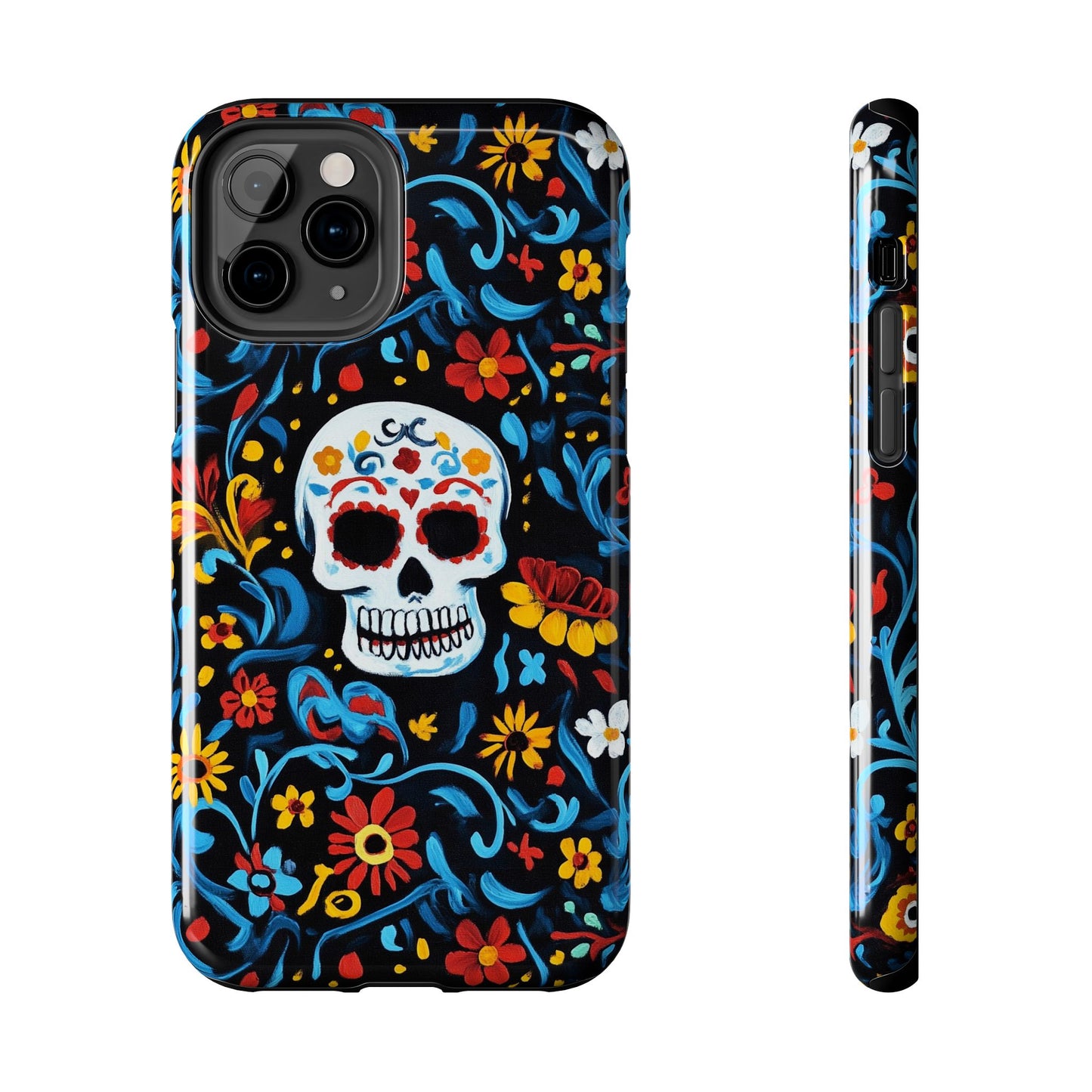 Mexicana de Corazon | Day of the Dead Tough Phone Case, Sugar Skull