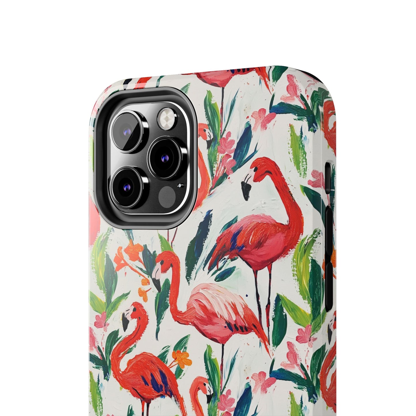 Animal Instinct | Flamingos Tough Phone Case