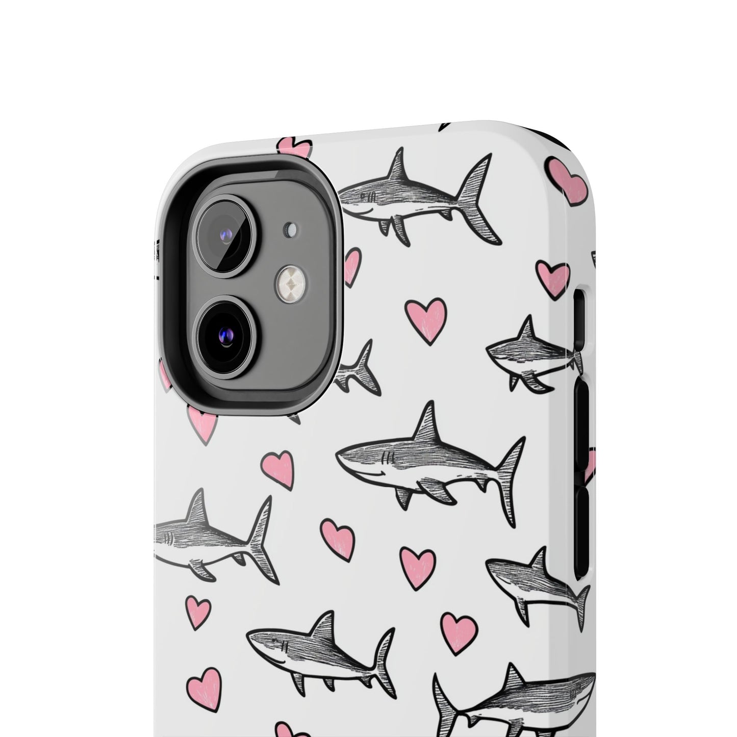 Animal Instinct | Shark Love Tough Phone Case