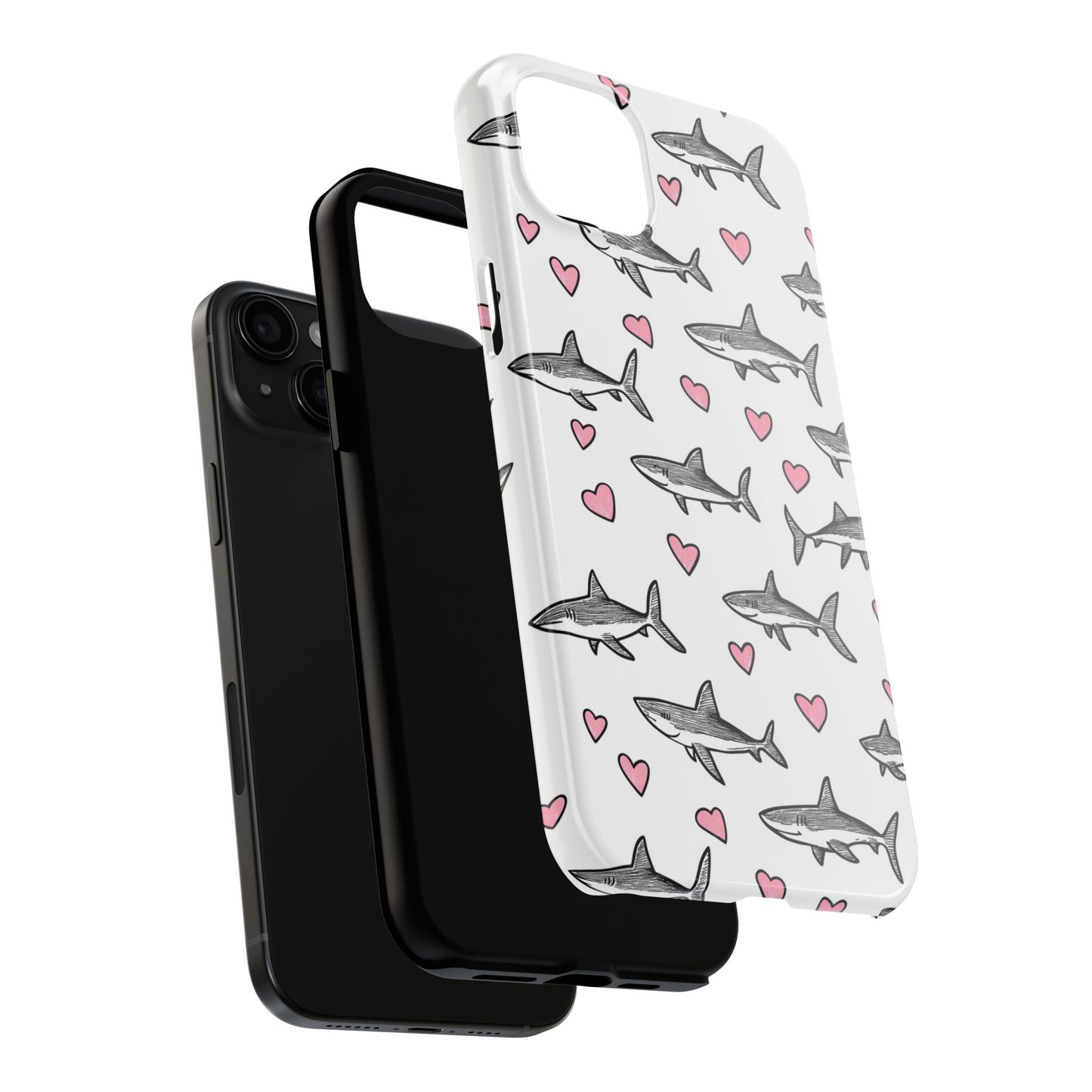 Animal Instinct | Shark Love Tough Phone Case