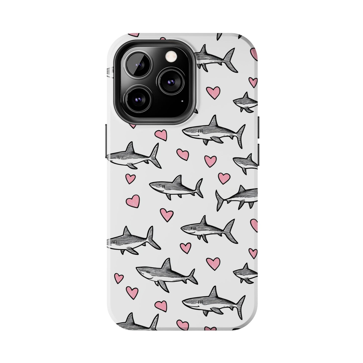 Animal Instinct | Shark Love Tough Phone Case