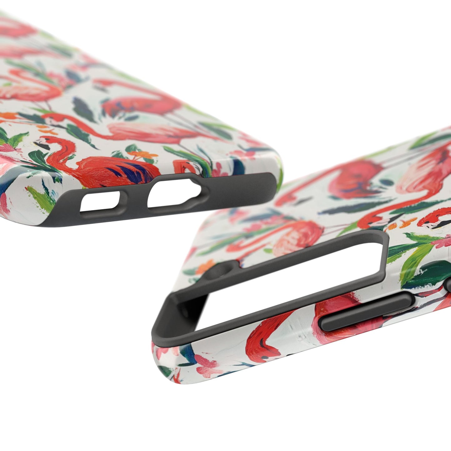 Animal Instinct | Flamingos Tough Phone Case