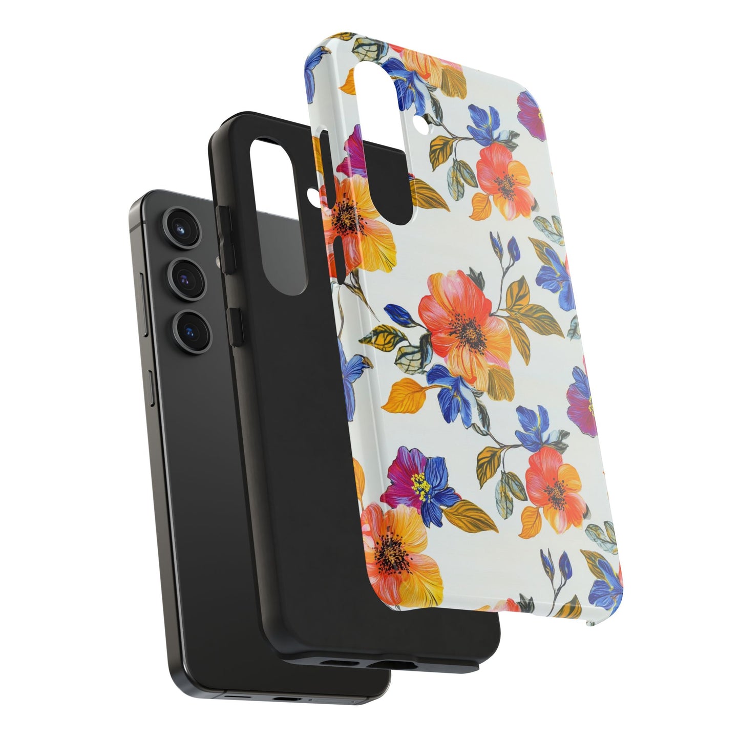 In Bloom | Colorful Florals Tough Phone Cases