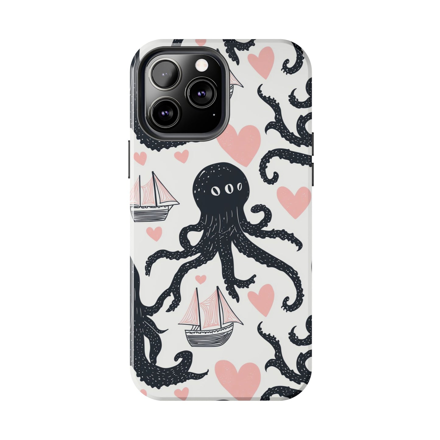 Quirky Chic | Kraken Boat Love Tough Phone Case