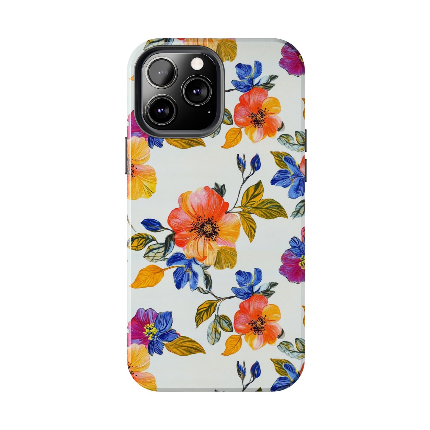 In Bloom | Colorful Florals Tough Phone Cases