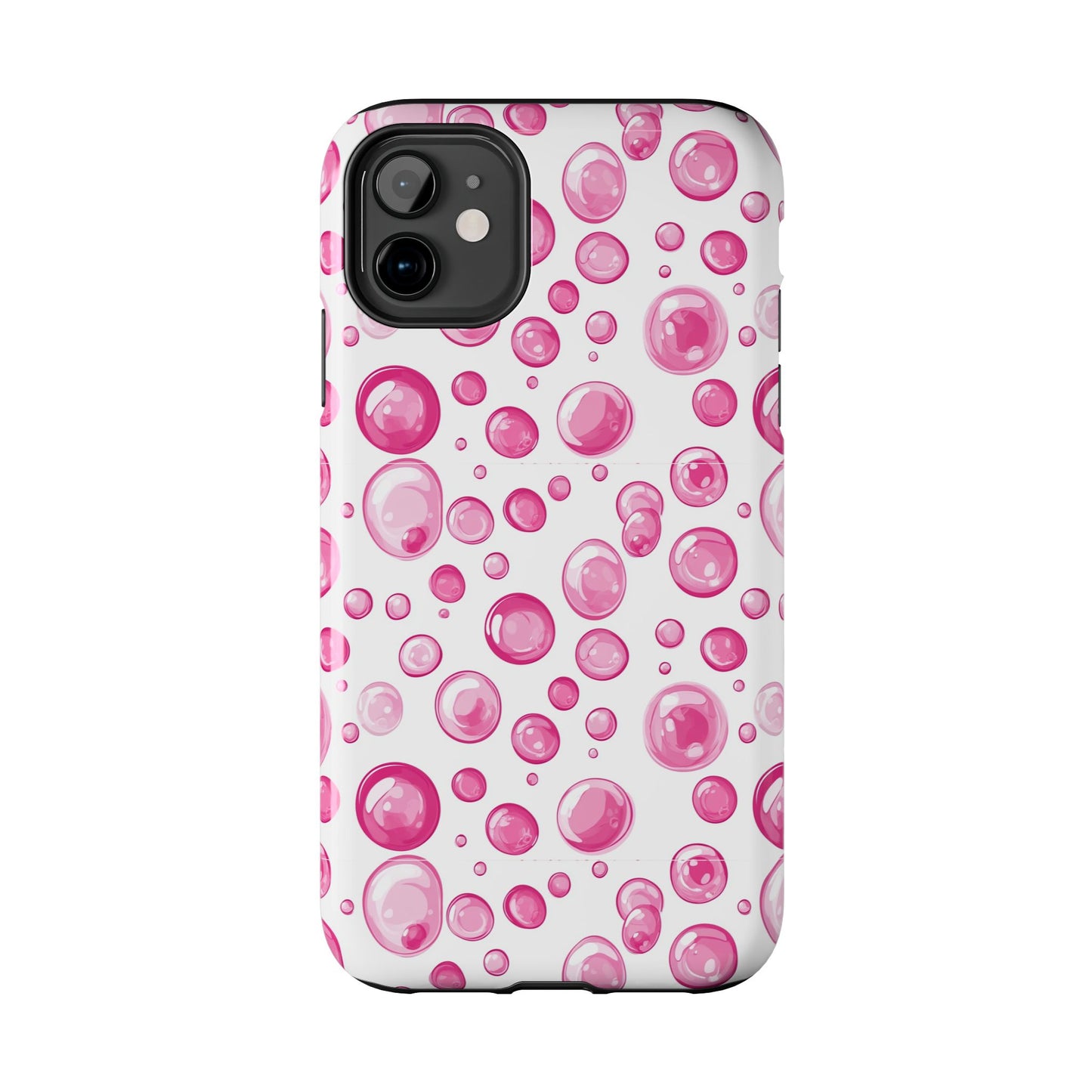 Trendy Spots | Pink Bubbles Phone Case