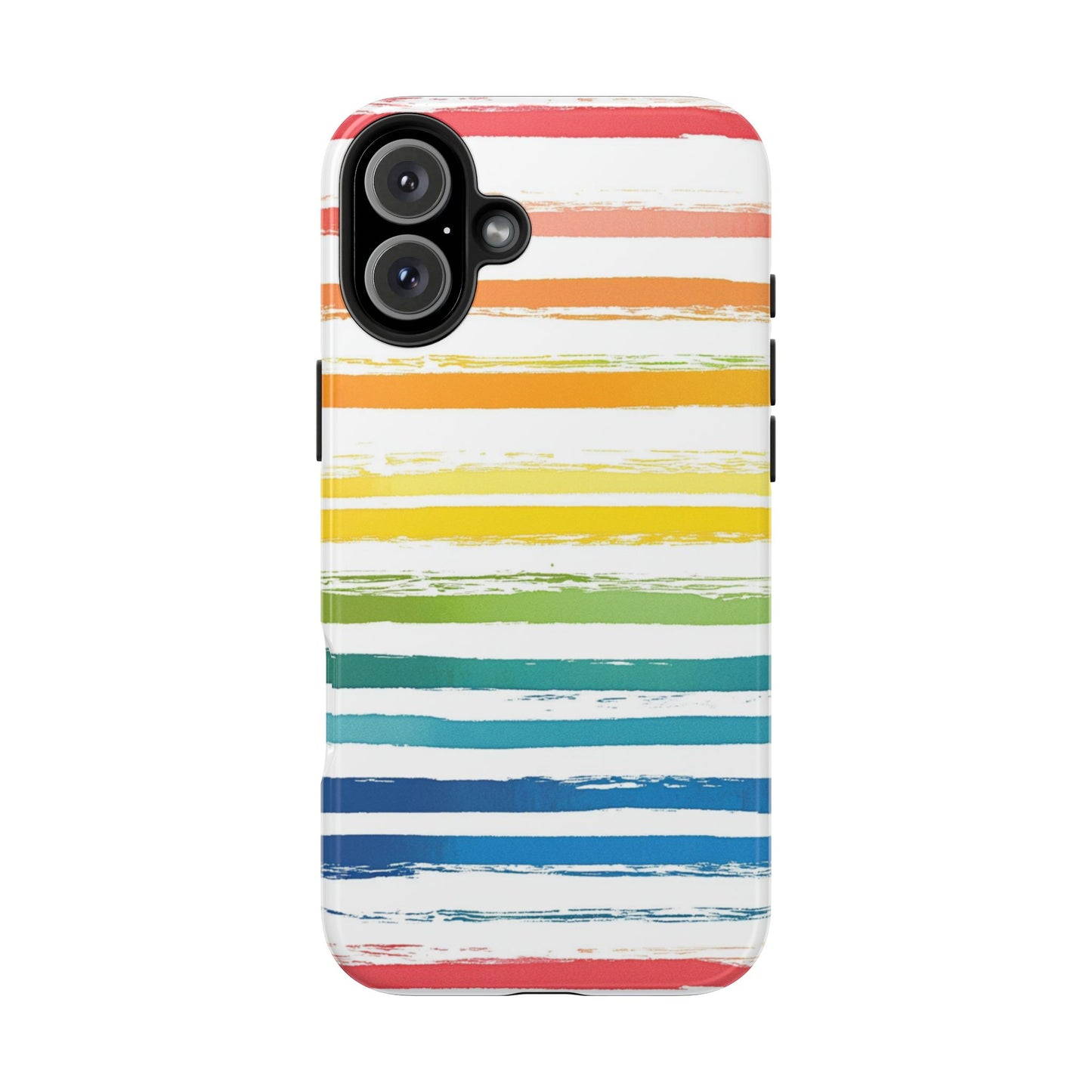 Vibrant Lines | Rainbow Stripes Phone Case