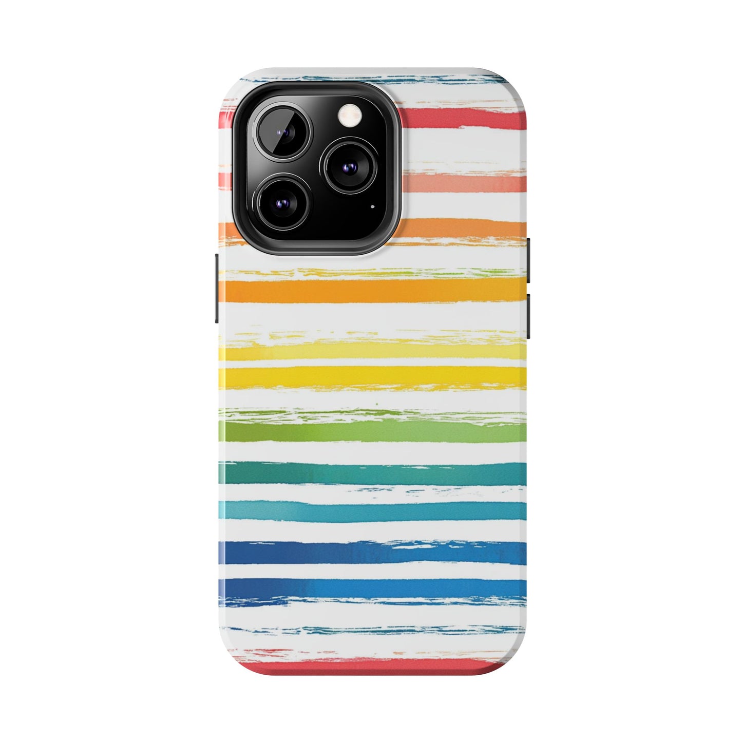 Vibrant Lines | Rainbow Stripes Phone Case